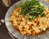 ＊茄子と大葉のゆで豚ピリ辛焼き肉炒め＊作り方5写真
