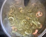 #USA在住 ジェノベーゼパスタ作り方5写真