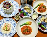 花ズッキーニとトマトハンバーグソース作り方8写真