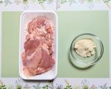 夏の夕飯メイン！鶏もも肉タンドリーチキン作り方1写真