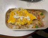 レンジ簡単洋風味噌デミ味オムライス弁当作り方13写真