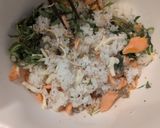 【冷凍保存】ごま香る鮭大葉チーズおにぎり作り方4写真