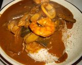 エビ海鮮カレー作り方16写真