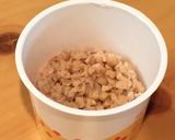 簡単☆食材2つ時短1分♬納豆キムチ作り方1写真