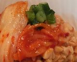 簡単☆食材2つ時短1分♬納豆キムチ作り方3写真