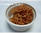 【農家のレシピ】れんこんの皮チップス作り方3写真