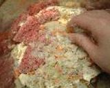 とろ～りチーズのハンバーグ♪ポテト付き作り方7写真