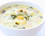 野菜の旨み【煮込み野菜のミルクスープ】作り方5写真