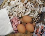 きのこのケーキサクレ・にんにく風味作り方1写真