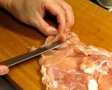 チキンケバブ風のサンドウイッチ♪作り方1写真