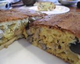 きのこのケーキサクレ・にんにく風味作り方6写真