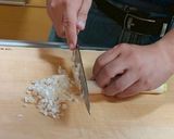 ネギ塩豚丼作り方1写真