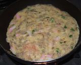 山芋とろろ　簡単フライパン焼き作り方6写真