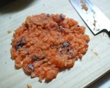 恵方巻きの残りでアボカドサーモンユッケ☆作り方3写真
