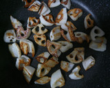 焼きれんこんとささがきごぼうのサラダ作り方5写真