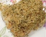 タラ（すきみだら）の ハーブパン粉乗せ作り方6写真