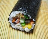 美味しいものいっぱい巻いた♫超太巻き寿司作り方23写真