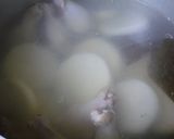 大根と手羽元の煮物作り方3写真