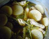 大根と手羽元の煮物作り方4写真