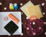 節分に♪鬼のお面のお弁当！！☆キャラ弁☆作り方1写真