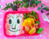 ＊キャラ弁＊アンパンマン＊名犬チーズ＊作り方5写真