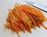 カリカリッ！極細にんじんの天ぷら作り方1写真