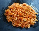 チーズとキムチでジャガ焼き～♪作り方2写真