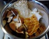きのこのピリ辛MISOスープ作り方1写真