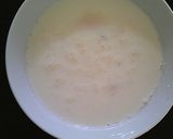 明太クリームパスタソース作り方1写真