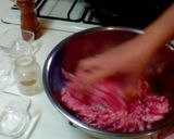 【お弁当用に作り置き】豚ひき肉ハンバーグ作り方2写真