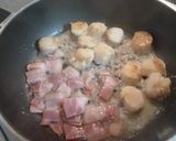 簡単✿濃厚✿帆立のペンネグラタン作り方4写真