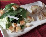 焼肉サラダ チーズクルトンのせ作り方8写真