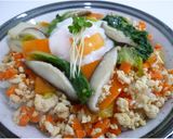 鶏とろいしる丼作り方6写真
