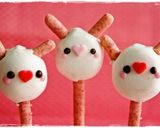 ＊デコポッキー＊ピンクのうさぎポッキー♥作り方3写真