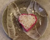 バレンタインに♪ハートのおにぎりお弁当作り方1写真