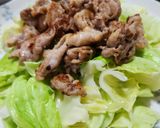 蒸しキャベツ豚肉載せ作り方7写真