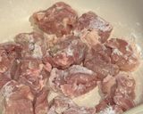 鶏肉とナスのおろし煮作り方1写真