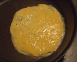 フライパンであまーいたまご焼きトースト。作り方3写真