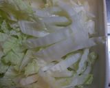 ほっと生姜＆干し貝柱の白菜スープ作り方1写真