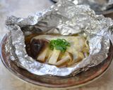 簡単！ほろ旨☆タラときのこのホイル焼き♫作り方9写真
