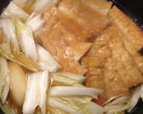 厚揚げと白菜のショウガ風味・和風煮物作り方4写真
