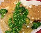 厚揚げと白菜のショウガ風味・和風煮物作り方6写真