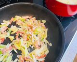 長ねぎとじゃがいものカレー作り方3写真