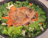 セロリの葉と残り野菜★香草蒸し焼きチキン作り方3写真