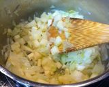簡単★野菜ゴロゴロの食べるコーンスープ★作り方2写真