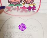 似顔絵チョコ★バレンタインに作り方2写真