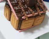 ポッキーdeお菓子の家作り方1写真
