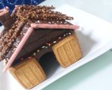 ポッキーdeお菓子の家作り方4写真