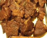 牛肉の赤ワイン煮込み☆ビーフシチュー風作り方5写真