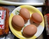 S&Bジンジャーでホクホクあったか煮卵作り方1写真